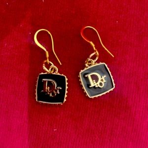 DIOR REPURPOSED EARRINGS